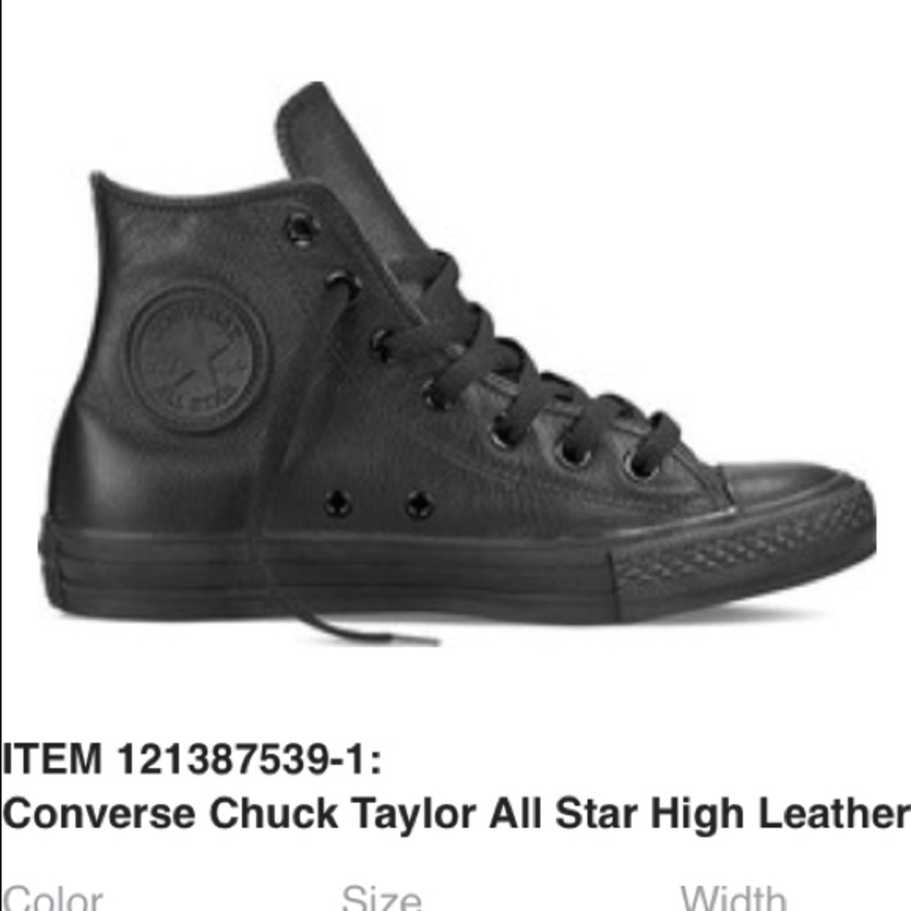 NEW Converse Chuck Taylor Leather High Top